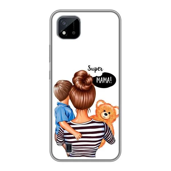 Чехол с принтом «Мама с сыном» для Realme C11 (2021) / C20
