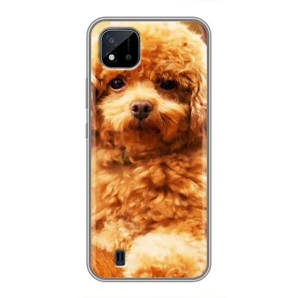 Чехол с принтом «Щенок Бишон» для Realme C11 (2021) / C20