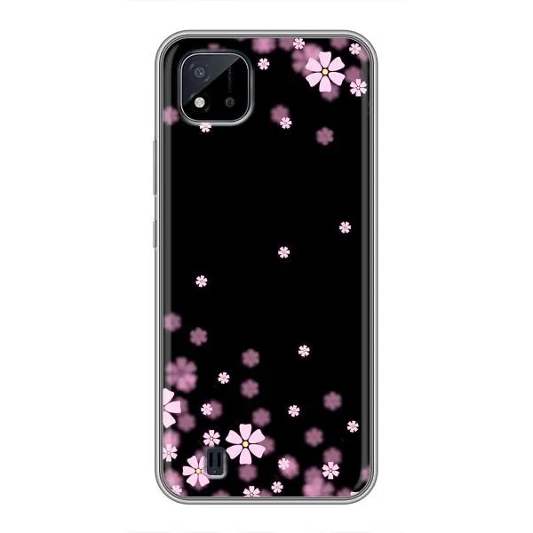Чехол с принтом «Цветочки маленькие» для Realme C11 (2021) / C20 Чехол с принтом «Цветочки маленькие» для Realme C11 (2021) / C20