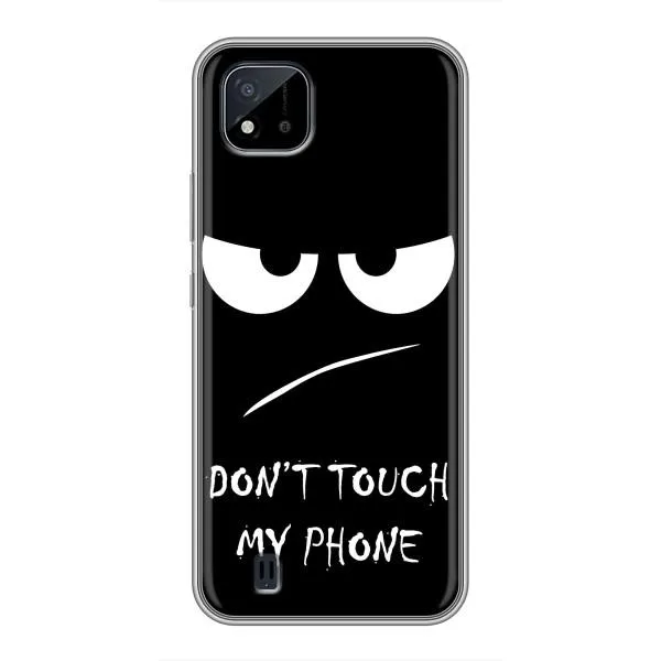 Чохол з принтом «Dont Touch» для Realme C11 (2021) / C20