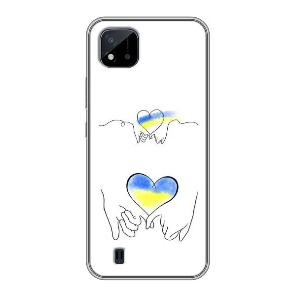 Чехол с принтом «Мир Украине» для Realme C11 (2021) / C20