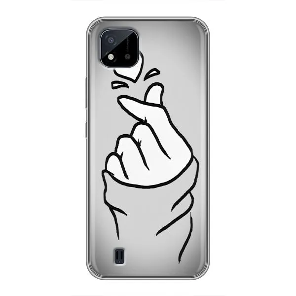Чохол з принтом «Значок Love» для Realme C11 (2021) / C20