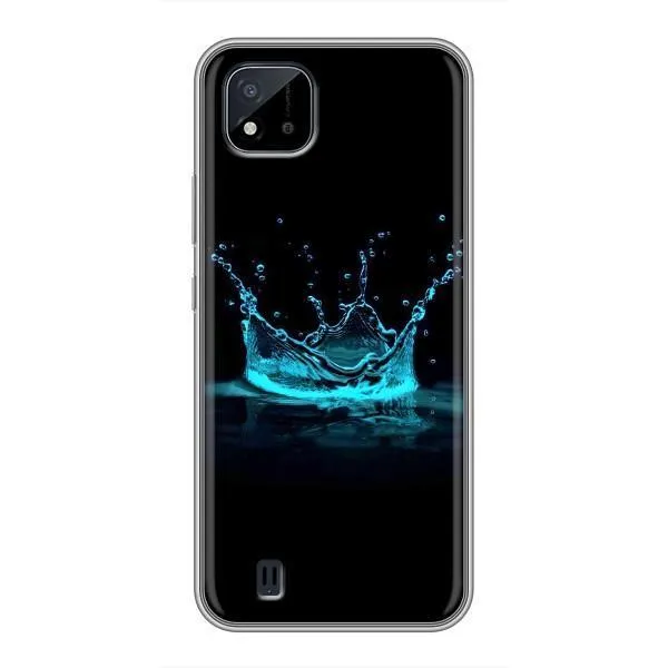 Чохол з принтом «Крапля корони» для Realme C11 (2021) / C20