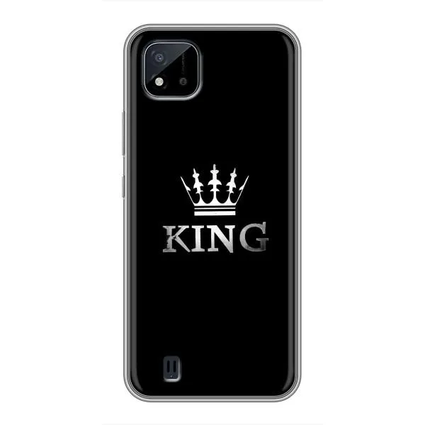 Чохол з принтом «KING» для Realme C11 (2021) / C20