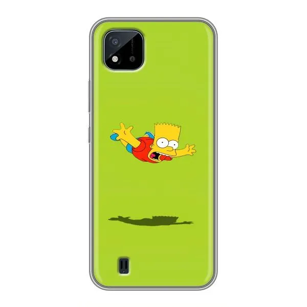 Чехол с принтом «Барт Симпсон» для Realme C11 (2021) / C20