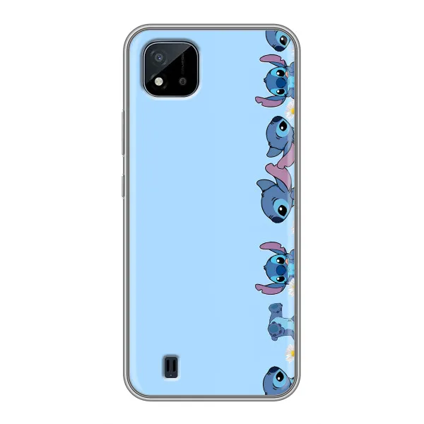 Чохол з принтом «Стіч фон» для Realme C11 (2021) / C20