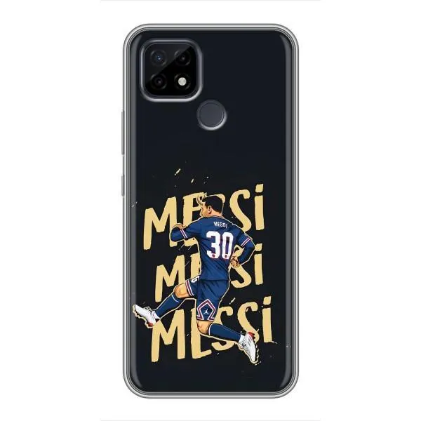 Чехол с принтом «Messi ПСЖ» для Realme C21 Чехол с принтом «Messi ПСЖ» для Realme C21