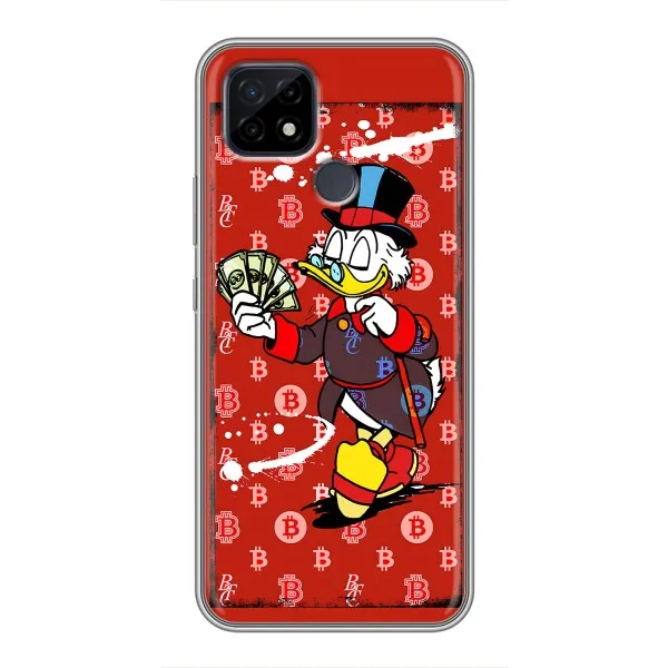 Чехол с принтом «Scrooge MagDag» для Realme C21