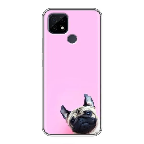 Чехол с принтом «Смешная собака» для Realme C21 Чехол с принтом «Смешная собака» для Realme C21