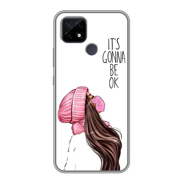 Чехол с принтом «Коронавирус» для Realme C21