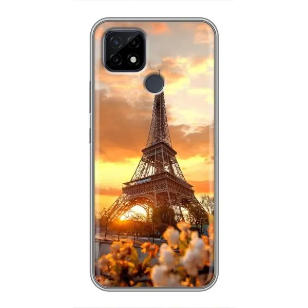 Чехол с принтом «Солнечная башня» для Realme C21