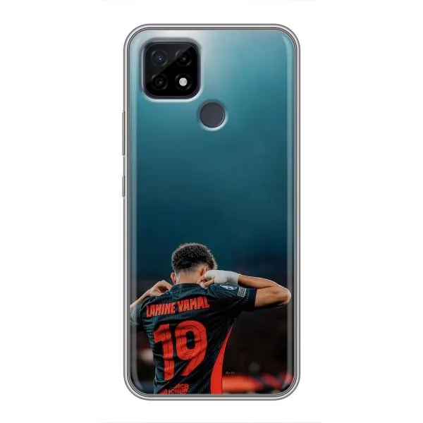 Чехол с принтом «Ламин 19» для Realme C21