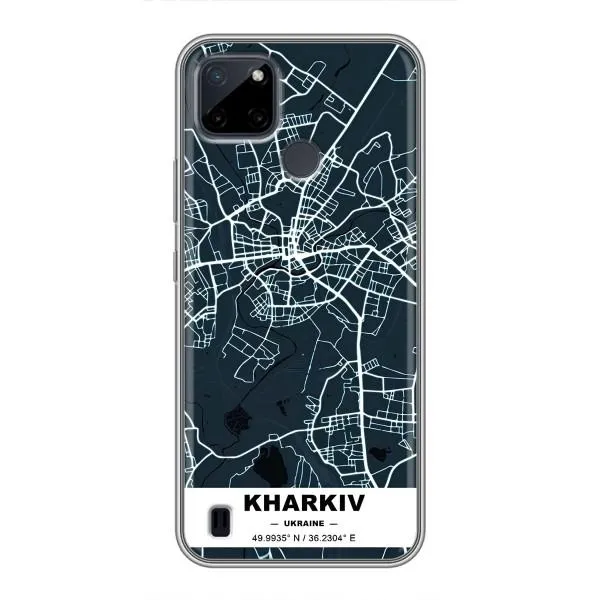 Чехол с принтом «Харьков» для Realme C21Y
