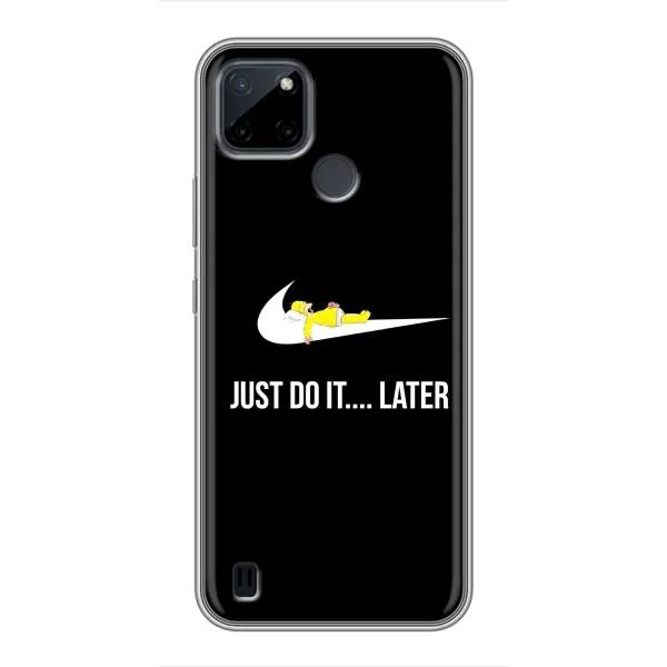 Чехол с принтом «Гомер Later» для Realme C21Y