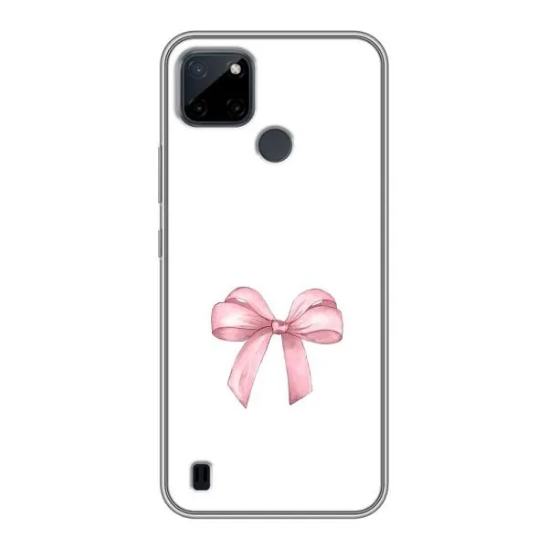 Чехол с принтом «Бант дизайн» для Realme C21Y