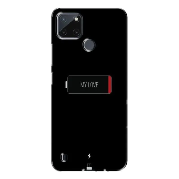 Чехол с принтом «Love battery» для Realme C21Y Чехол с принтом «Love battery» для Realme C21Y