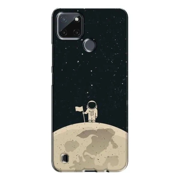 Чехол с принтом «На луне» для Realme C21Y