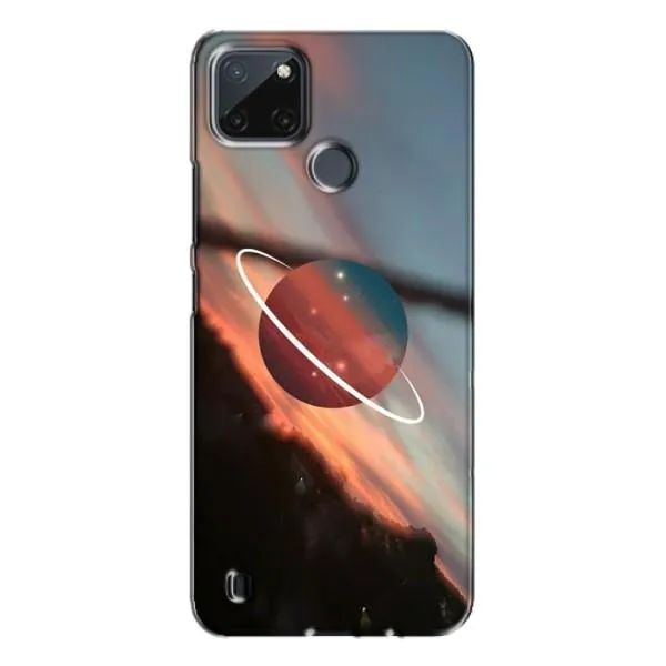 Чехол с принтом «Сатурн» для Realme C21Y