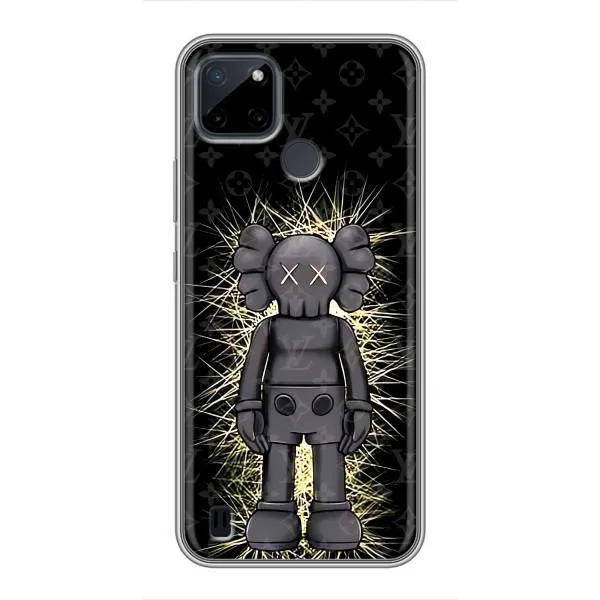 Чехол с принтом «Bearbrick LV» для Realme C25Y