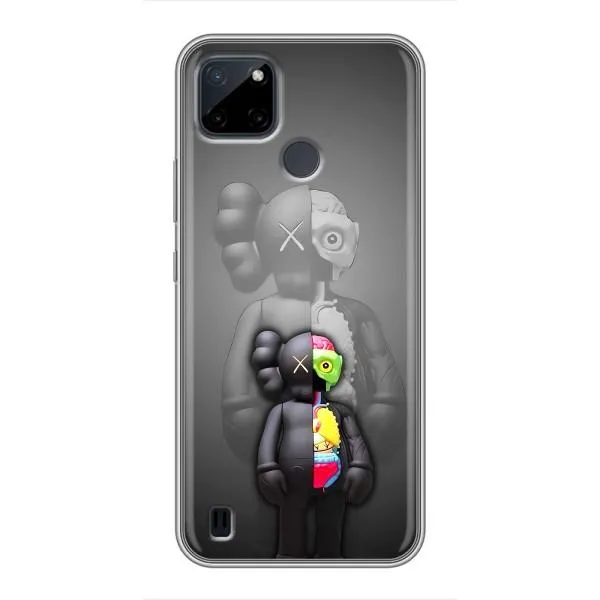 Чехол с принтом «Тело Bearbrick» для Realme C25Y