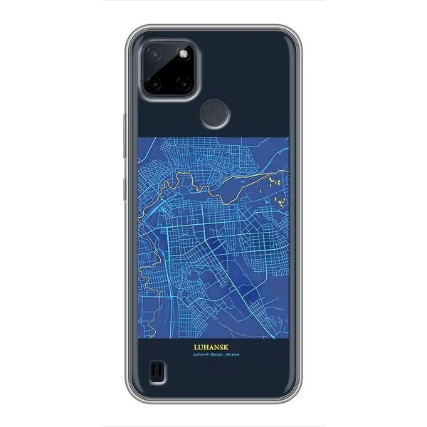 Чехол с принтом «Гуганск» для Realme C25Y