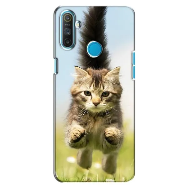 Чохол з принтом «Прижок кота» для Realme C3 Чохол з принтом «Прижок кота» для Realme C3