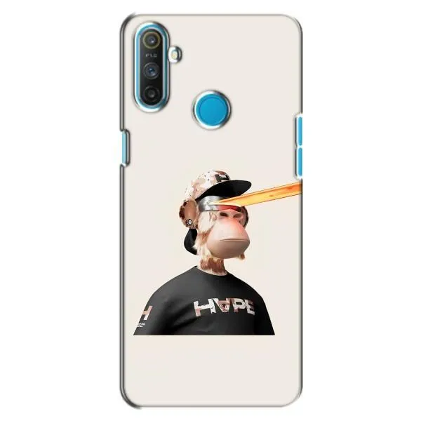 Чехол с принтом «обезьяна NFT в очках» для Realme C3