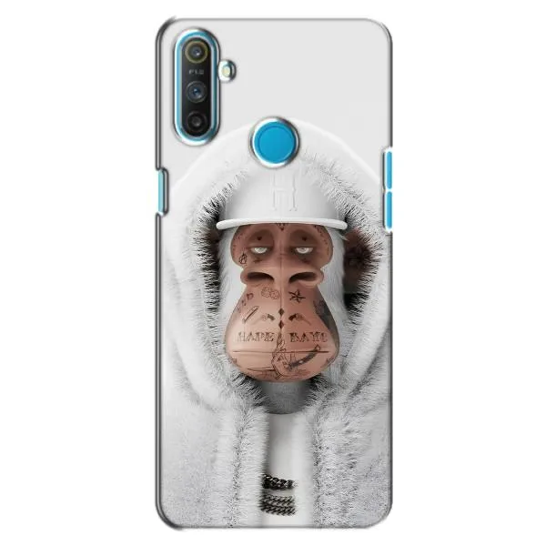 Чехол с принтом «обезьяна NFT в тату» для Realme C3