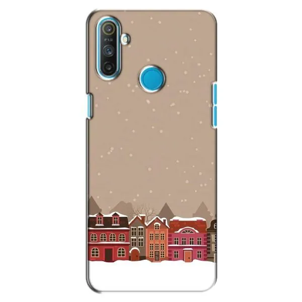 Чехол с принтом «Зимний город» для Realme C3