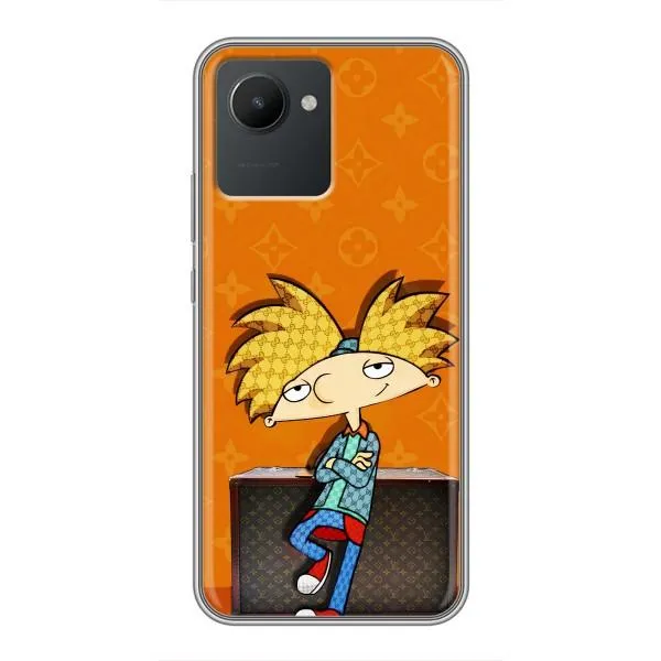 Чехол с принтом «Арнольд» для Realme C30