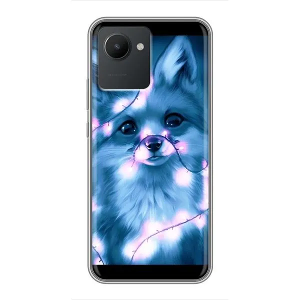 Чехол с принтом «Яркая лисичка» для Realme C30 Чехол с принтом «Яркая лисичка» для Realme C30