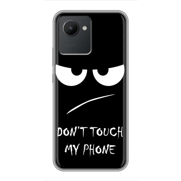 Чохол з принтом «Dont Touch» для Realme C30