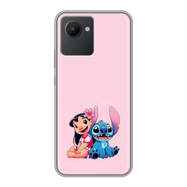 Чехол с принтом «Лило и Стич» для Realme C30 Чехол с принтом «Лило и Стич» для Realme C30
