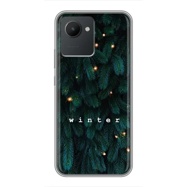 Чехол с принтом «Winter» для Realme C30