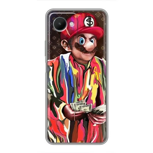 Чехол с принтом «Mario LV» для Realme C30s
