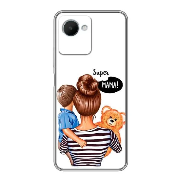 Чехол с принтом «Мама с сыном» для Realme C30s