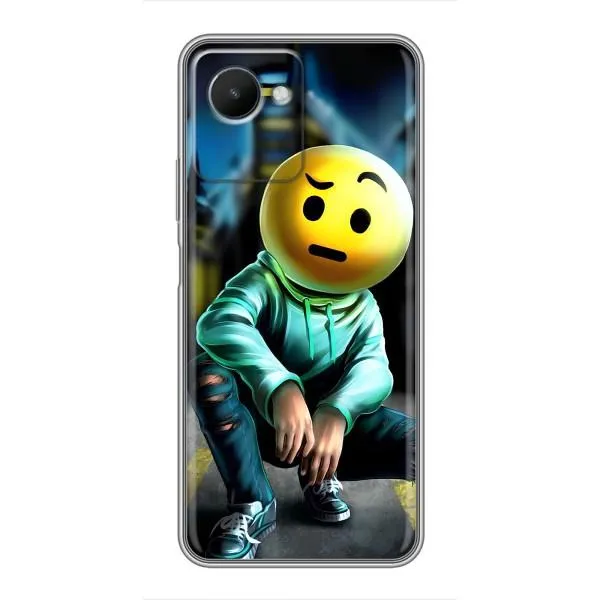 Чохол з принтом «Хлопець смайл» для Realme C30s Чохол з принтом «Хлопець смайл» для Realme C30s