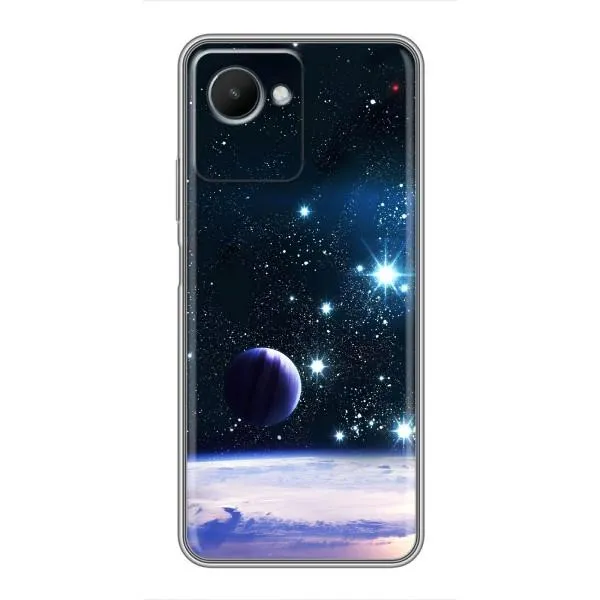 Чехол с принтом «Космический вид» для Realme C30s Чехол с принтом «Космический вид» для Realme C30s