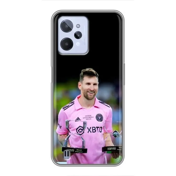 Чехол с принтом «Кубки Месси» для Realme C31
