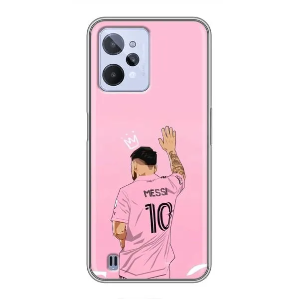 Чехол с принтом «Месси Маями» для Realme C31