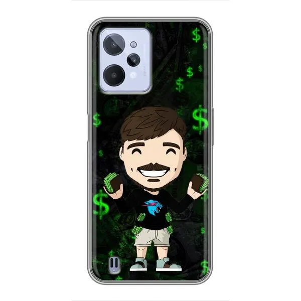 Чохол з принтом «Блогер Beast» для Realme C31
