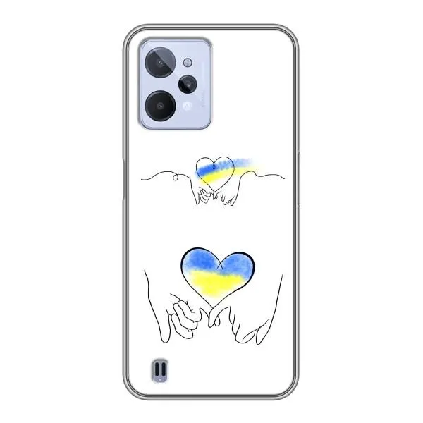 Чехол с принтом «Мир Украине» для Realme C31