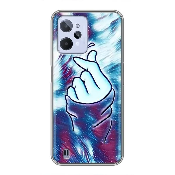 Чохол з принтом «Радужне серце» для Realme C31