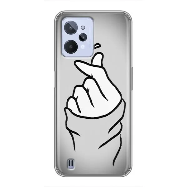 Чохол з принтом «Значок Love» для Realme C31