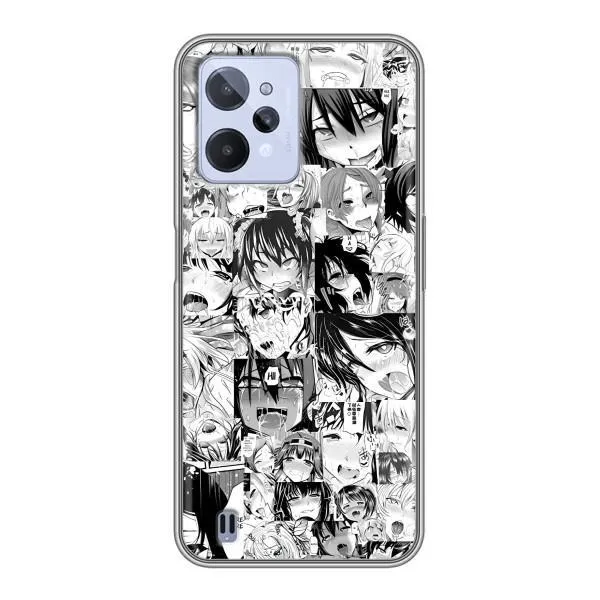 Чохол з принтом «Ahegao manga» для Realme C31