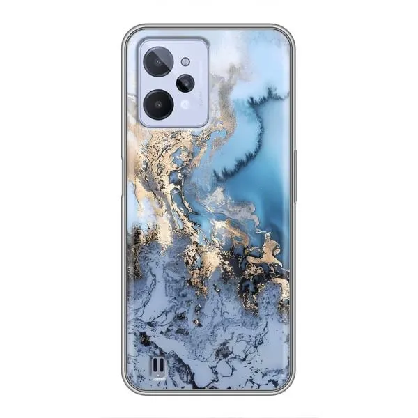 Чехол с принтом «Нежный мрамор» для Realme C31