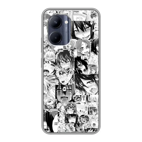 Чехол с принтом «Ahegao manga» для Realme C33