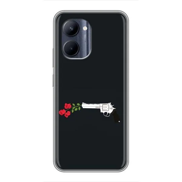 Чехол с принтом «Неожиданные цветы» для Realme C33 Чехол с принтом «Неожиданные цветы» для Realme C33