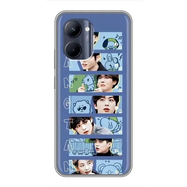 Чехол с принтом «Bangtan» для Realme C33 Чехол с принтом «Bangtan» для Realme C33