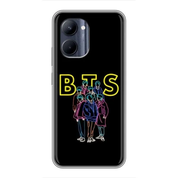 Чехол с принтом «BTS стайл» для Realme C33 Чехол с принтом «BTS стайл» для Realme C33